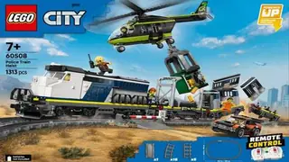 LEGO City 60508 Police Train Heist building instructions