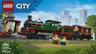 LEGO City 60511 Vintage Steam Train building instructions