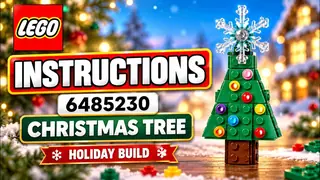 LEGO 6485230 Promotional - Christmas Tree - LEGO brand stores building instructions