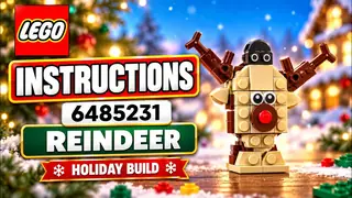 LEGO 6485231 Promotional - Reindeer - LEGO brand stores building instructions