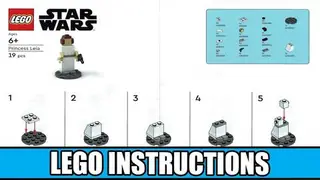 LEGO Star Wars 6528900 Princess Leia building instructions
