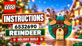 LEGO 6532690 Promotional - Reindeer - LEGO brand stores building instructions