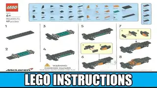 LEGO Promotional 6535388 McLaren F1 building instructions