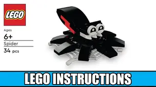 LEGO Promotional 6548650 Spider building instructions