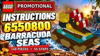 LEGO 6550800 Promotional - Barracuda Seas building instructions