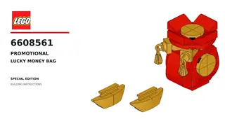 LEGO Promotional 6608561 Lucky Money Bag building instructions
