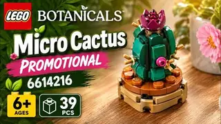 LEGO Botanicals 6614216 Micro Cactus building instructions