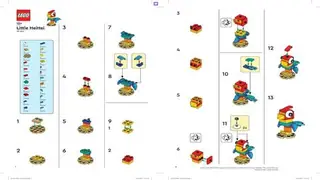 LEGO Disney 6614223 Little HeiHei building instructions