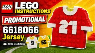 LEGO Promotional 6618066 Jersey building instructions