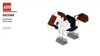 LEGO Promotional 6621906 Micro Horse building instructions