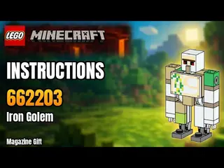 LEGO 662203 Minecraft - Iron Golem - Magazine Gift building instructions