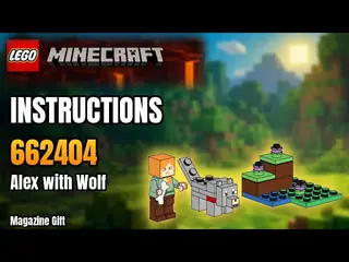 LEGO Minecraft 662404 Alex and Wolf building instructions