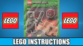 LEGO Minecraft 662501 Hero with Elytra and Phantom building instructions