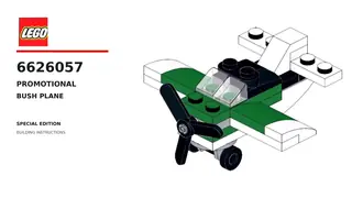 LEGO Promotional 6626057 Bush Plane building instructions