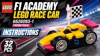 LEGO Promotional 6626065 F1 ACADEMY LEGO Race Car building instructions