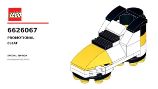 LEGO Promotional 6626067 Cleat building instructions