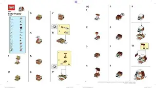LEGO Promotional 6631373 Baby Puppy building instructions