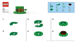 LEGO Promotional 6643344 Hat (St Patrick's Day M&T) building instructions