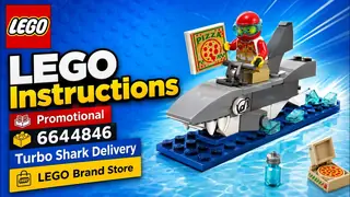 LEGO Promotional 6644846 Turbo Shark Delivery / Shark Air Delivery building instructions