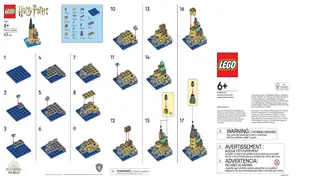 LEGO 6644876 Harry Potter - Micro Castle - Make and Take Promotional building instructions