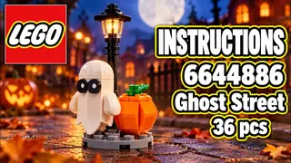 LEGO Promotional 6644886 Ghost Street building instructions