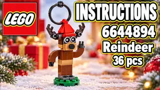 LEGO 6644894 Promotional - Reindeer - LEGO Brand Stores building instructions