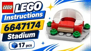LEGO Promotional 6647174 Stadium building instructions