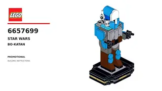 LEGO 6657699 Star Wars - Bo Katan - Promotional building instructions