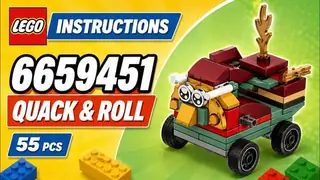 LEGO 6659451 Promotional - Quack & Roll - Make and Take building instructions