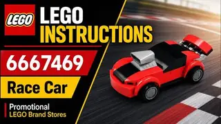 LEGO Promotional 6667469 Race Car building instructions