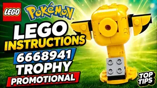 LEGO 6668941 Pokémon - Trophy - Promotional building instructions