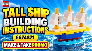 LEGO Promotional 6674871 Tall Ship building instructions