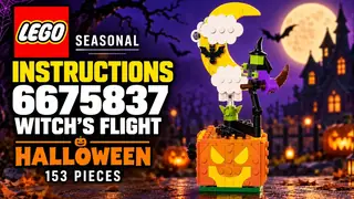 LEGO 6675837 Seasonal - Witch's Flight - Halloween building instructions