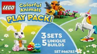 LEGO Miscellaneous 66783 Colorful Animals Play Pack building instructions