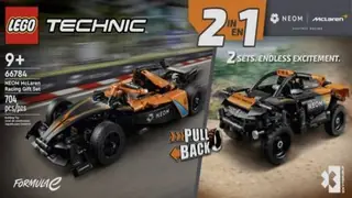 LEGO Technic 66784 NEOM McLaren Racing Gift Set building instructions