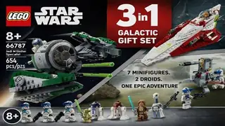 LEGO Star Wars 66787 Jedi Masters Gift Set building instructions