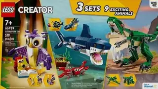 LEGO Creator 66789 Animal Gift Set building instructions