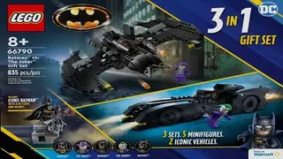 LEGO DC 66790 Batman vs. The Joker Gift Set building instructions