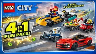 LEGO City 66803 Built For Speed Gift Set building instructions