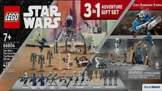 LEGO 66804 Star Wars: The Clone Wars and The Mandalorian Gift Set building instructions