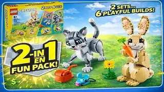 LEGO Creator 66810 Animal Lover's Gift Set building instructions