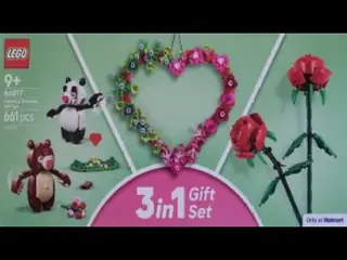 LEGO Miscellaneous 66817 Hearts & Flowers Gift Set building instructions