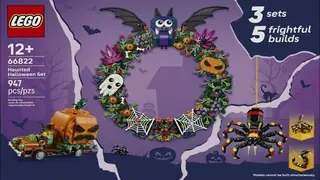 LEGO Seasonal 66822 Haunted Halloween Set building instructions