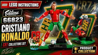 LEGO Editions 66823 Cristiano Ronaldo - CR7 Collectors Set building instructions