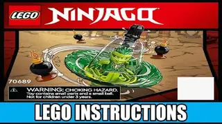LEGO Ninjago 70689 Lloyd's Spinjitzu Ninja Training building instructions