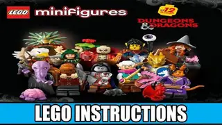 LEGO 71047 LEGO Minifigures - Dungeons & Dragons Series Random pack building instructions