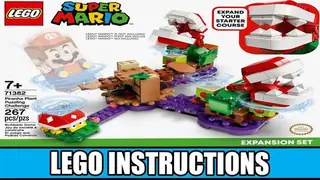 LEGO Super Mario 71382 Piranha Plant Puzzling Challenge building instructions