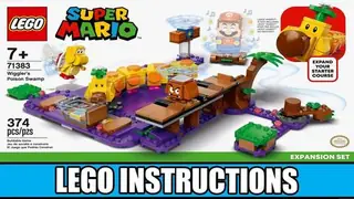 LEGO Super Mario 71383 Wiggler's Poison Swamp building instructions