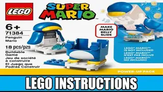 LEGO Super Mario 71384 Penguin Mario Power-Up Pack building instructions