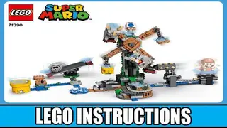 LEGO Super Mario 71390 Reznor Knockdown building instructions